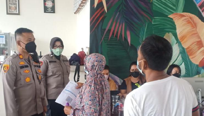 Polsek Medan Baru Gencar Percepatan Vaksinasi