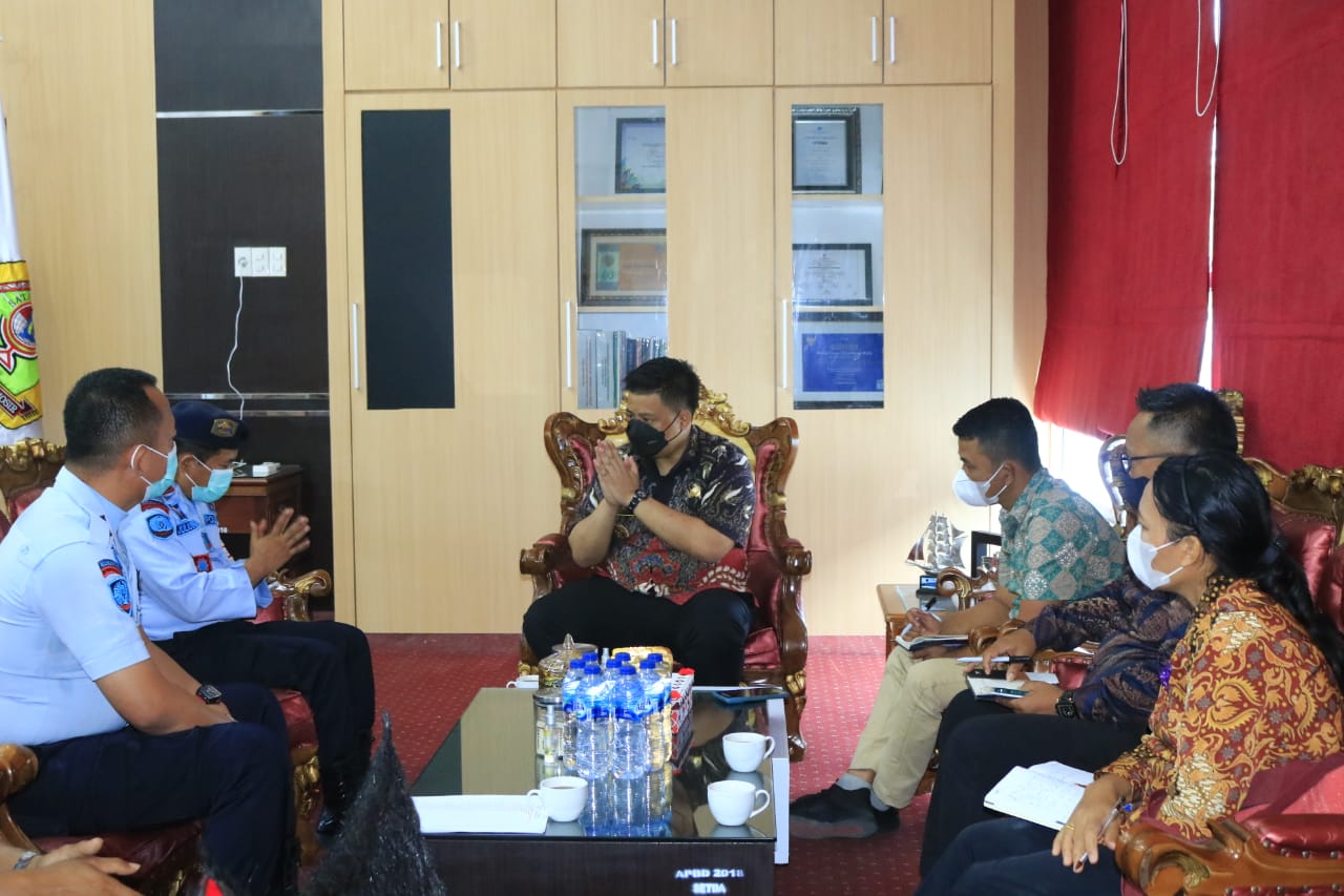 Bupati Samosir Sambut Baik Kepala Lembaga Pemasyarakatan Kelas III Pangururan