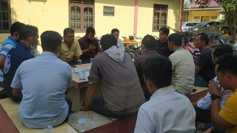 Kanit Reskrim Polsek Medan Helvetia Pimpin Anev