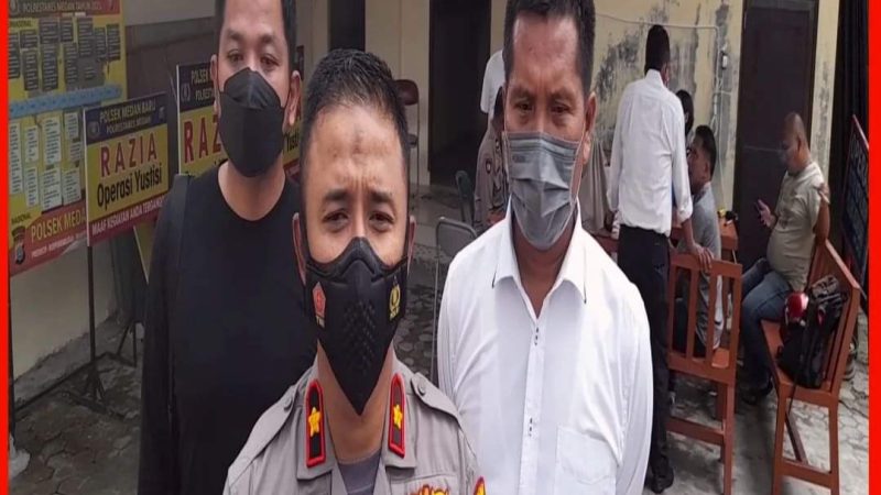 Polsek Medan Baru Amankan 3 Pelaku Pemerasan