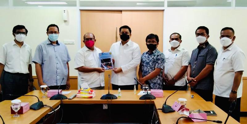 Bupati Samosir Audiensi Dengan Kementrian ESDM