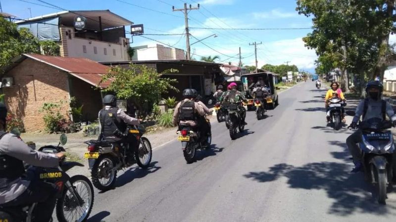 Batalyon A Pelopor Brimobdasu,Lakukan Patroli Dialogis