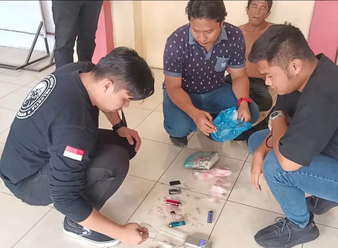 Polsek Medan Helvetia Adakan GKN, Sebanyak Empat Warga Ditangkap