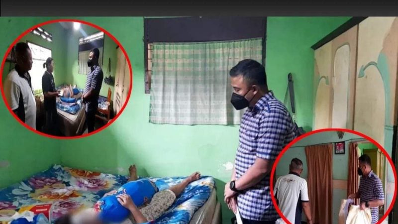 Kasat Reskrim Polrestabes Medan Jenguk IRT Korban Geng Motor