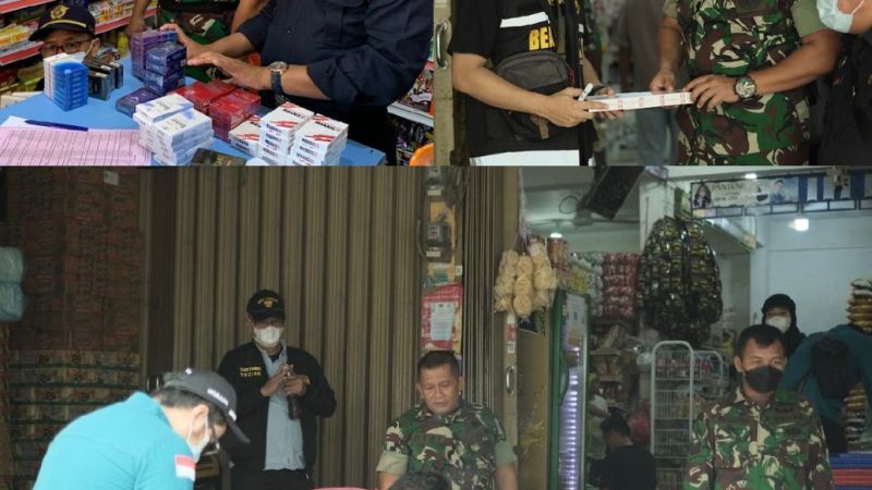 Jelang Operasi Gempur Rokok Ilegal, Ratusan Ribu Batang Rokok Ilegal Berhasil Diamankan Bea Cukai Batam