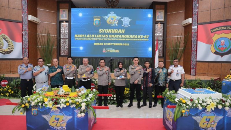 HUT Lalu Lintas ke-67, Kapolda Sumut : Pentingnya Menumbuhkan Kesadaran Masyarakat Dalam Berkendara