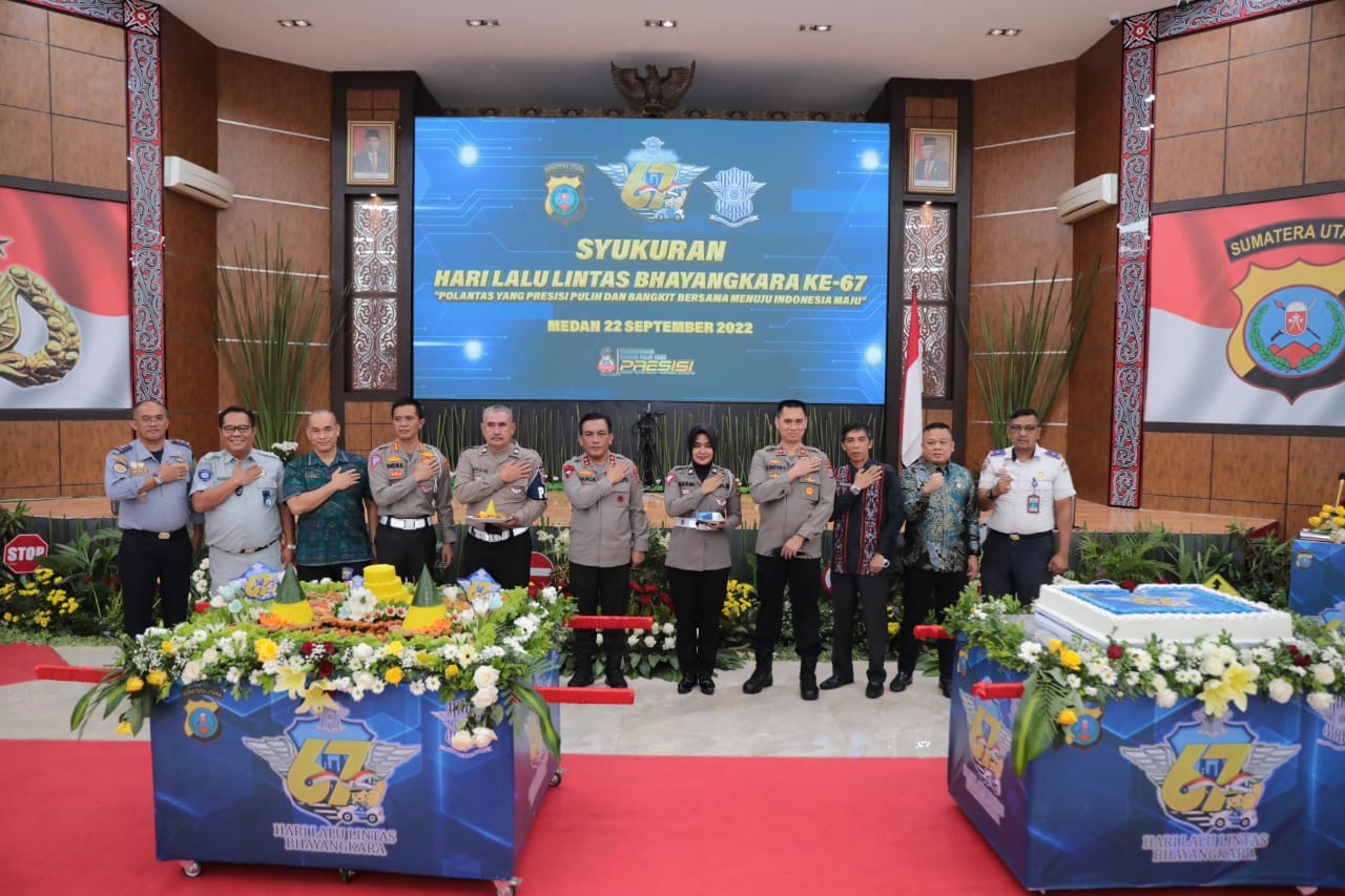 HUT Lalu Lintas ke-67, Kapolda Sumut : Pentingnya Menumbuhkan Kesadaran Masyarakat Dalam Berkendara