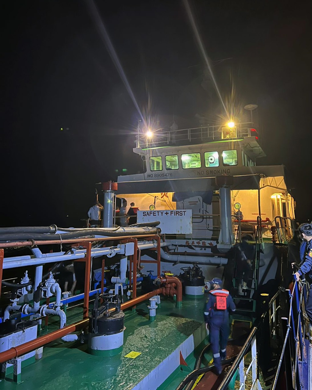 Operasi Patroli Laut Jaring Sriwijaya, Bea Cukai Batam Tangkap Kapal Tanker Bermuatan Minyak Solar Ilegal