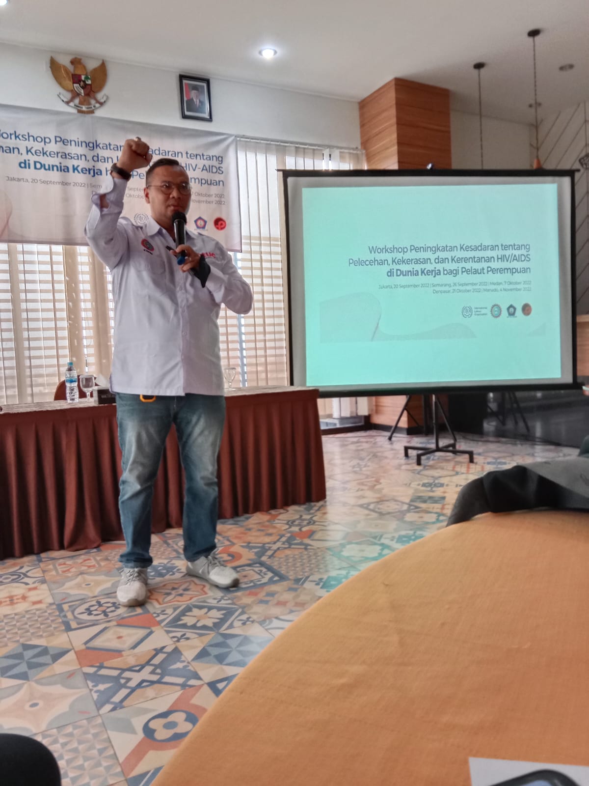 ILO Bekerja Sama Dengan DPD KSPSI AGN Sumut Laksanakan Workshop
