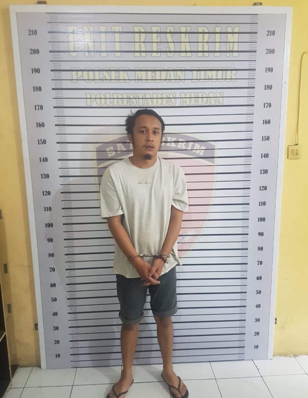 Polsek Medan Timur Berhasil Ringkus Pemilik Ganja Didalam Kosan
