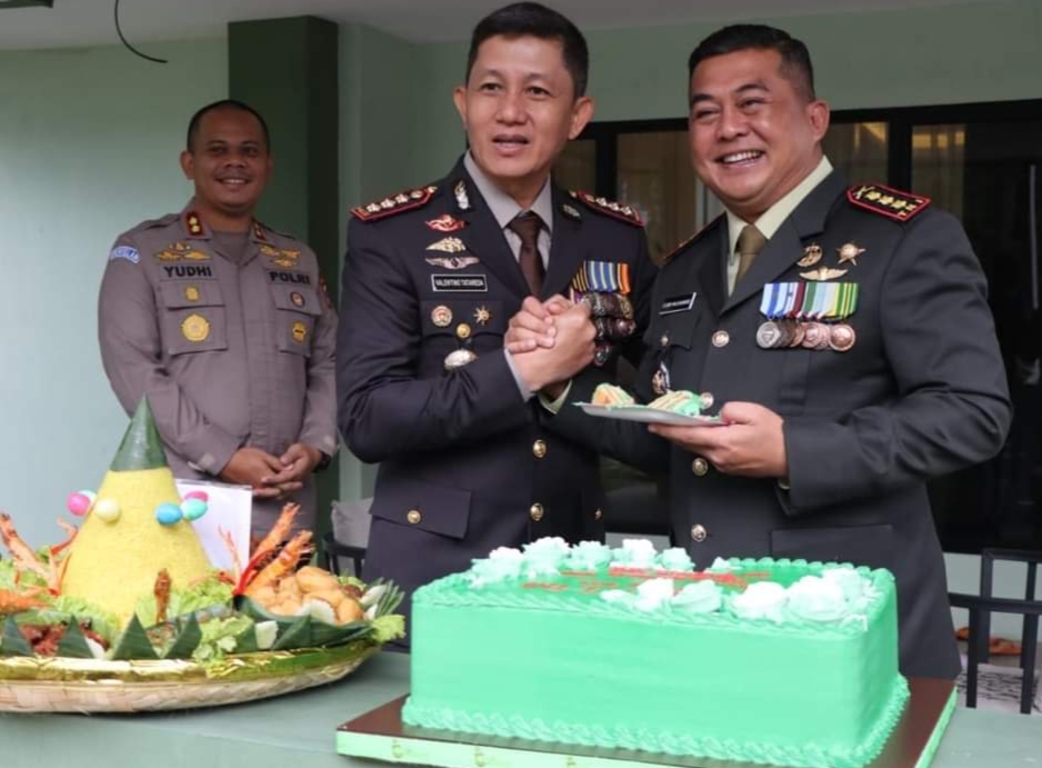 Kapolrestabes Medan Beri Suprise Untuk Dandim 0201/Kota Medan