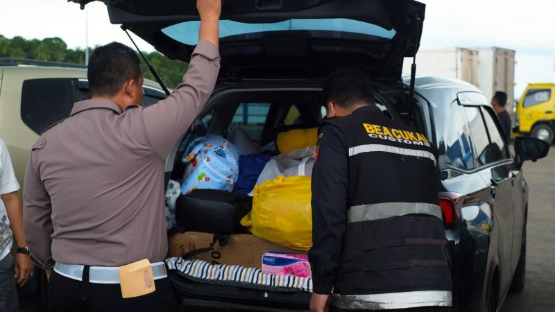 Bea Cukai Batam Kembali Gelar Operasi Bersama Penertiban di Pelabuhan Telaga Punggur