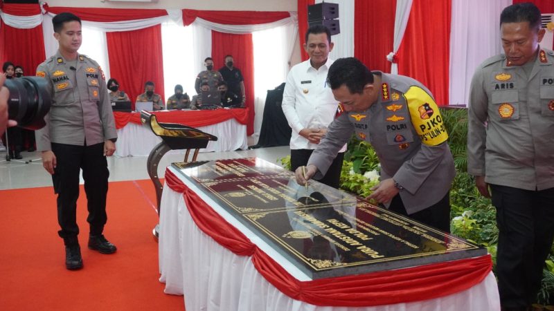 KUNJUNGAN KERJA KAPOLRI JENDERAL POLISI DRS. LISTYO SIGIT PRABOWO, M.SI DI POLDA KEPRI