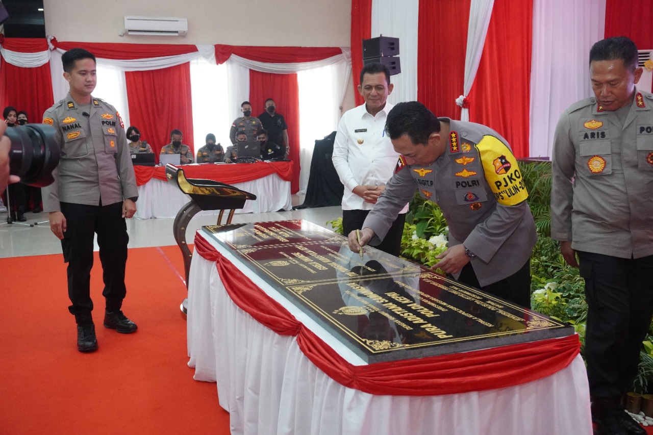 KUNJUNGAN KERJA KAPOLRI JENDERAL POLISI DRS. LISTYO SIGIT PRABOWO, M.SI DI POLDA KEPRI