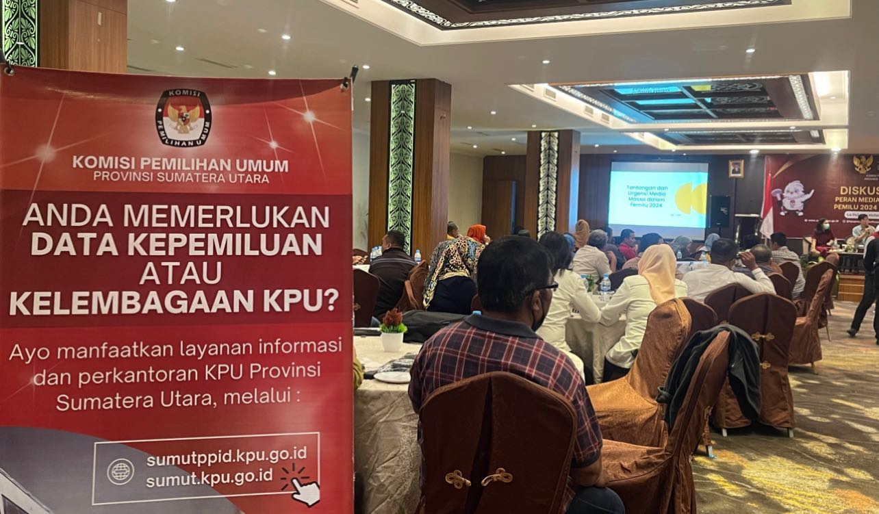 KPU Provinsi Sumut Berharap Media Tetap Berikan Edukasi Kepada Masyarakat