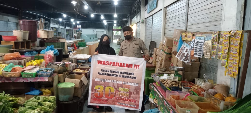 Patroli Batara Biru Polsek Batu Ampar Rutin Patroli Sambang