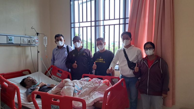 PEDULI SOSIAL : DPW FRN KEPRI BERSAMA JUANDA BANTU WARGA TAK MAMPU URUS JAMKESDA