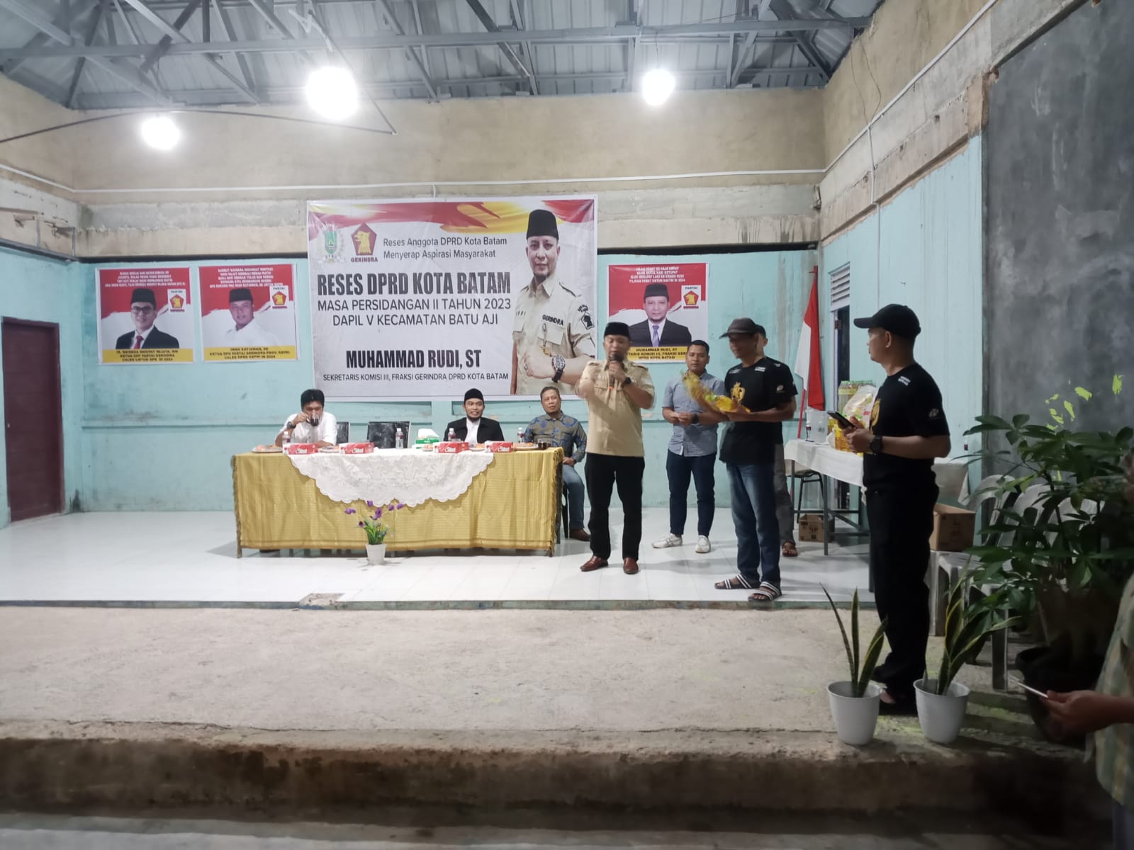 Sekretaris Komisi III DPRD Kota Batam Fraksi Partai Gerindra: Muhamad Rudi ST Laksanakan Reses