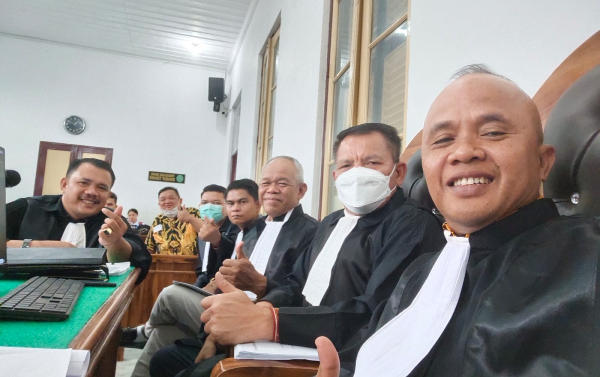 Pengacara Apin BK Landen Marbun Tolak Kesaksian Kades dan Kadus