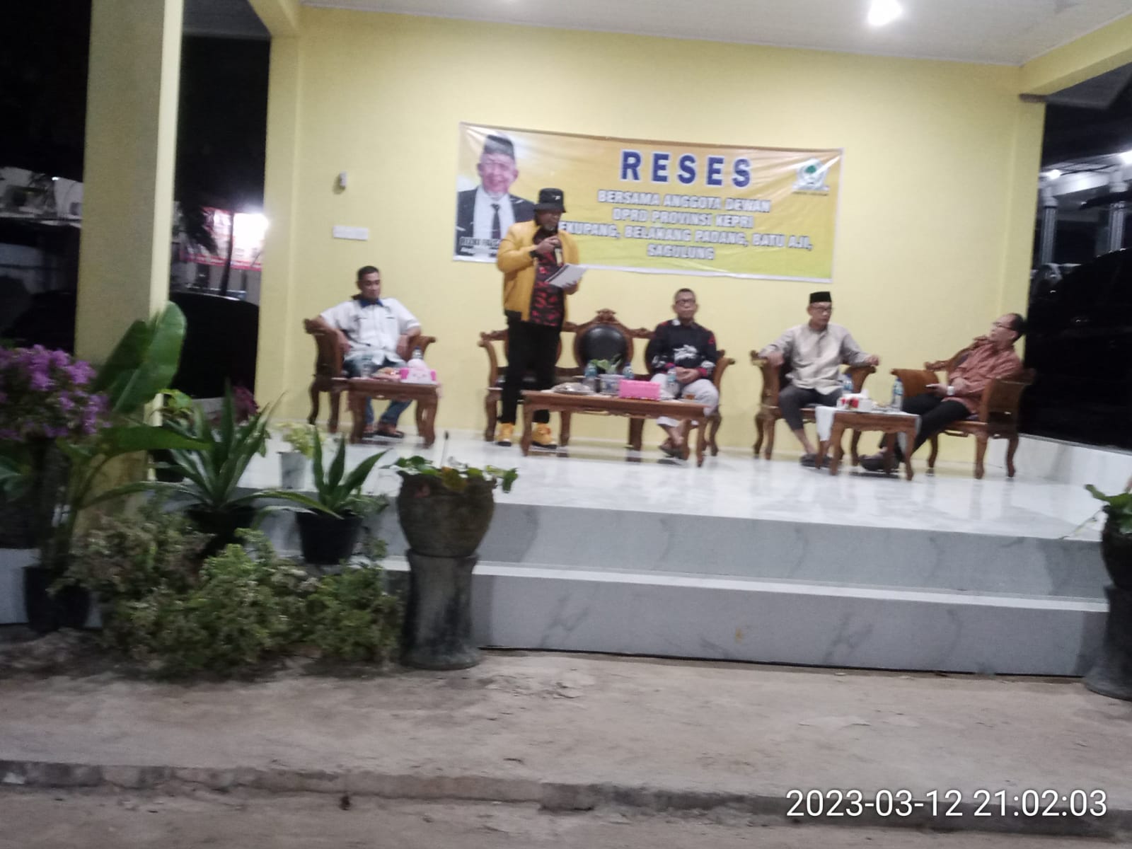 Wakil Ketua DPRD Kepri Fraksi Golkar Rizki Faisal SE, MM, Jaring Aspirasi Masyarakat Melalui Reses