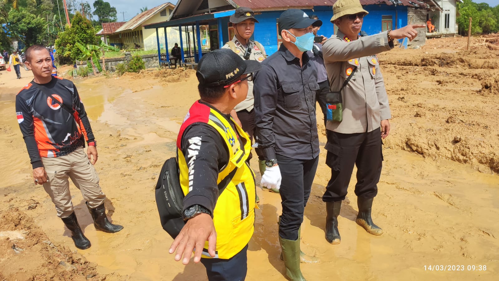 Kapolres Natuna : Hari ke 9, Evakuasi Korban Bencana Longsor Terus Dilakukan Bersama Tim Gabungan