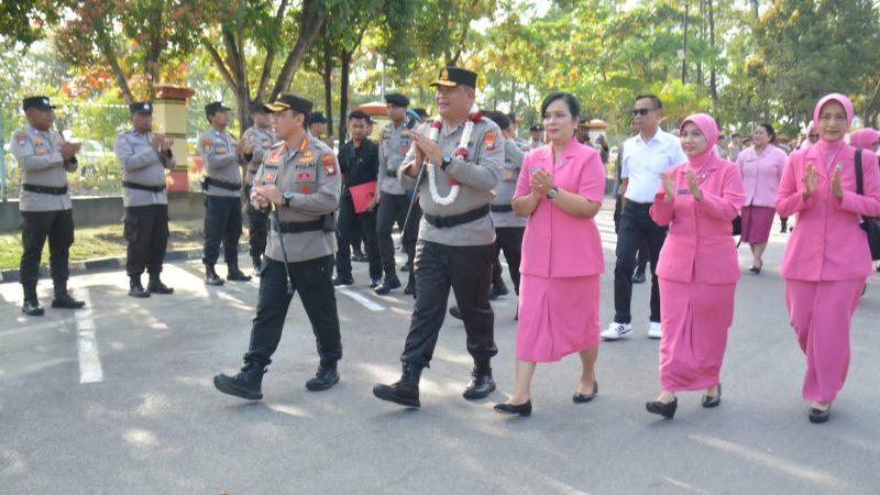 KUNJUNGAN KERJA KAPOLDA KEPRI DI POLRESTA BARELANG