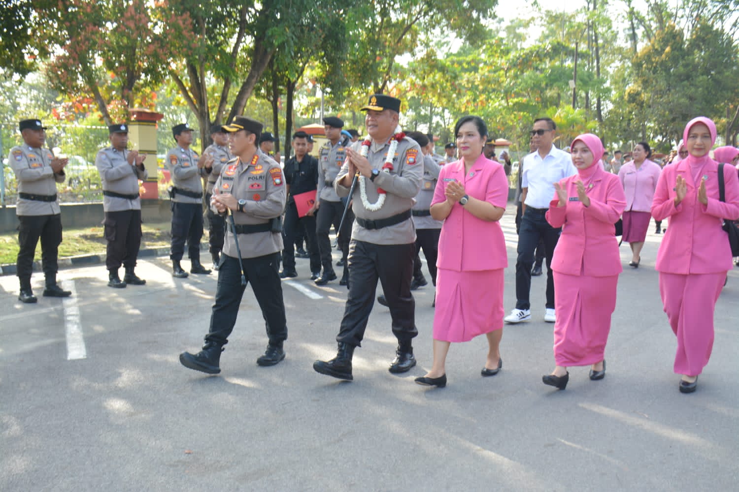 KUNJUNGAN KERJA KAPOLDA KEPRI DI POLRESTA BARELANG