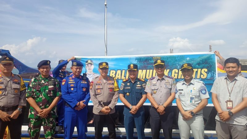POLDA KEPRI SIAPKAN 1720 TIKET KAPAL UNTUK MASYARAKAT BALIK MUDIK SECARA GRATIS