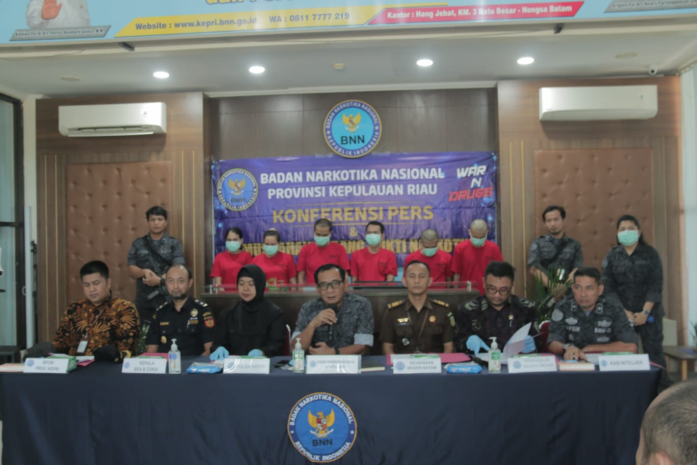 Sinergi Lintas Instansi Bea Cukai Batam Berhasil Gagalkan Penyelundupan Sabu-Sabu