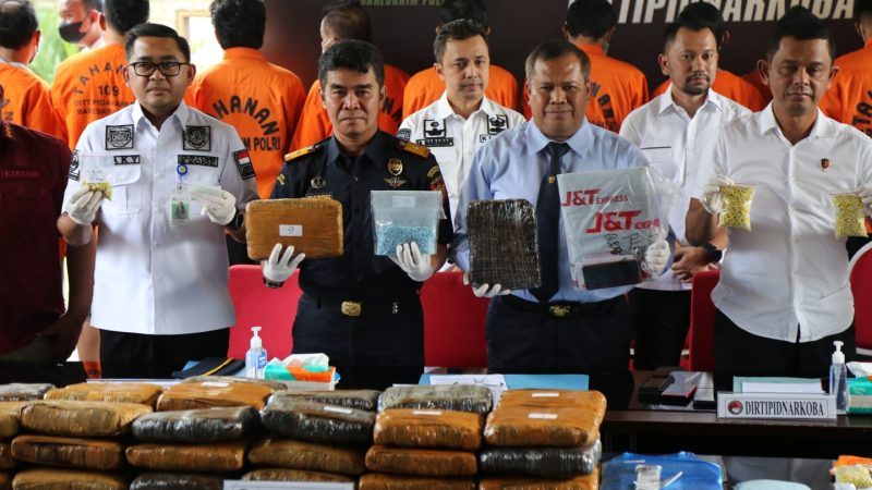 Sepanjang Kuartal 1 Tahun 2023 Bea Cukai Batam Berhasil Lakukan 253 Penindakan,Dengan Total Estimasi Nilai Barang Sebesar Rp 30,8 M