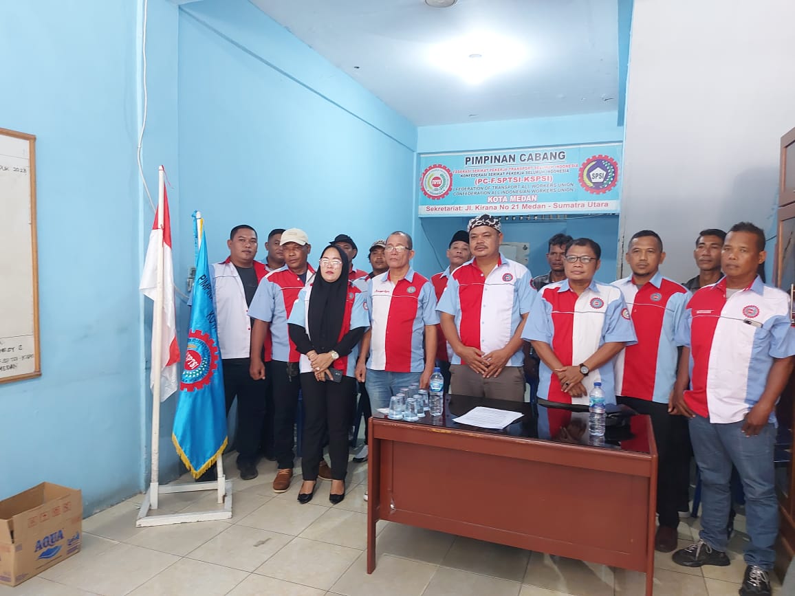 FSPTSI K. SPSI Kota Medan Bantah Mengeruduk Kantor atau Gudang Milik Ruslan (Pengusaha) yang Meletuskan Pistol