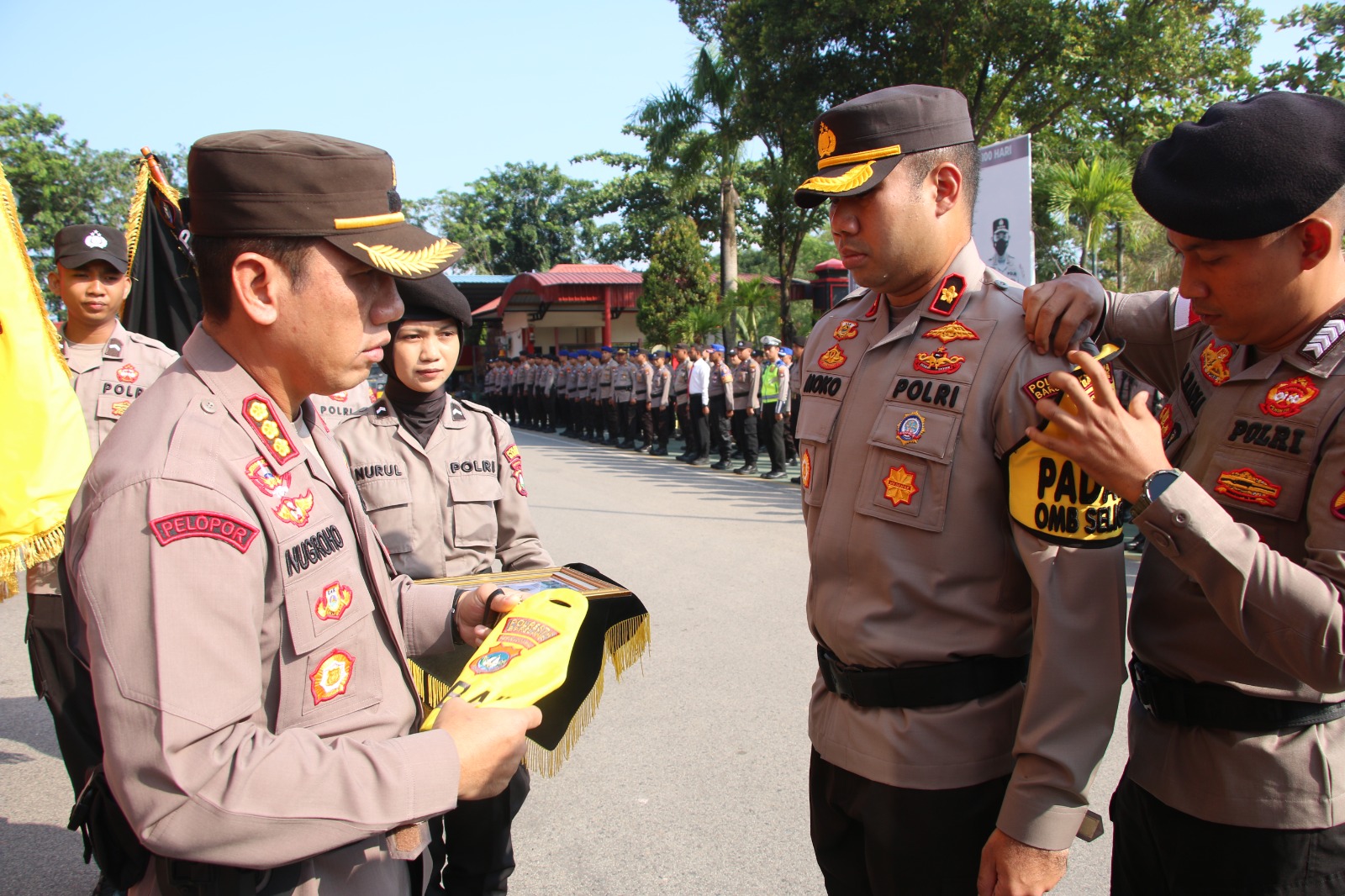 Polsek Batu Ampar Kembali Raih Penghargaan 4 Kali Berturut Turut Polsek Terbaik