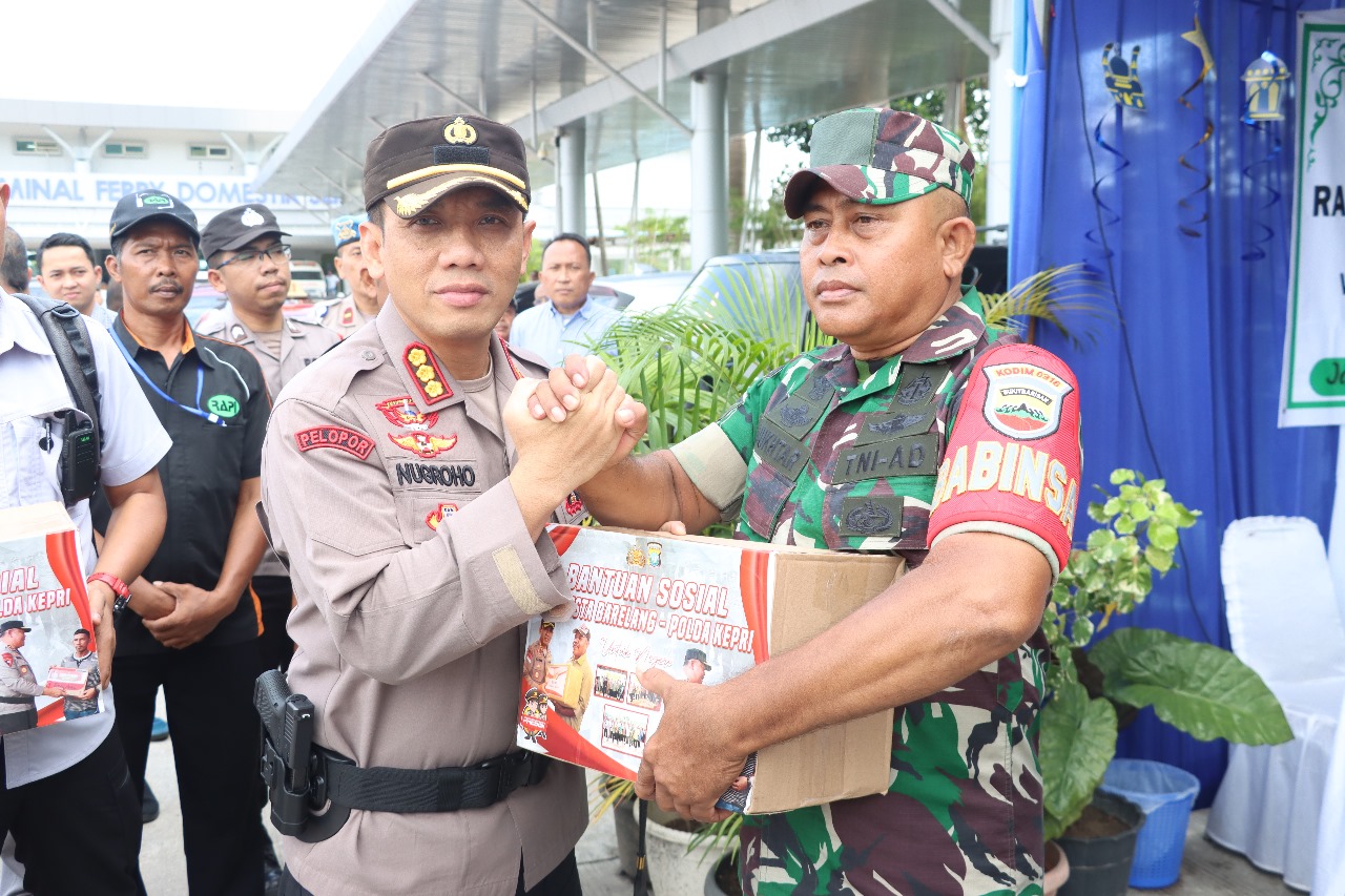 Kapolresta Barelang Menyampaikan Dalam Ops Lilin Seligi 2023