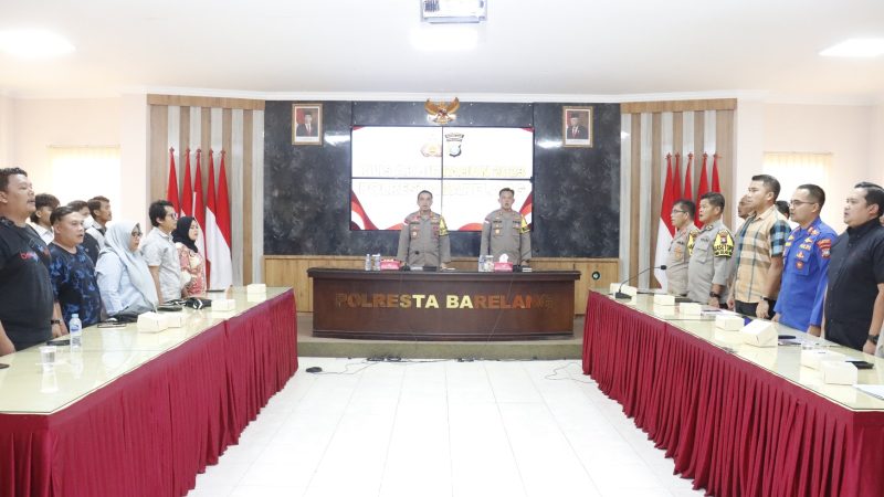 Polresta Barelang Gelar Rilis Akhir Tahun, Paparkan Capaian Kinerja 2023