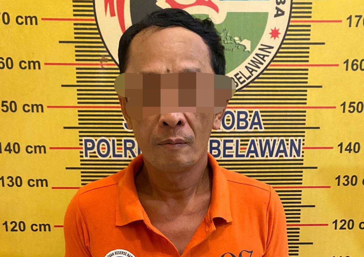 Polres Belawan Ringkus Bandar Narkoba di Kelurahan Rengas Pulau