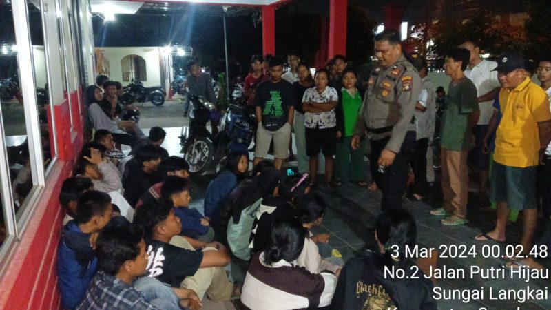 Polsek Sagulung Berhasil Mengamankan Anak Anak Remaja Yang Meresahkan Masyarakat Sagulung Kota Batam