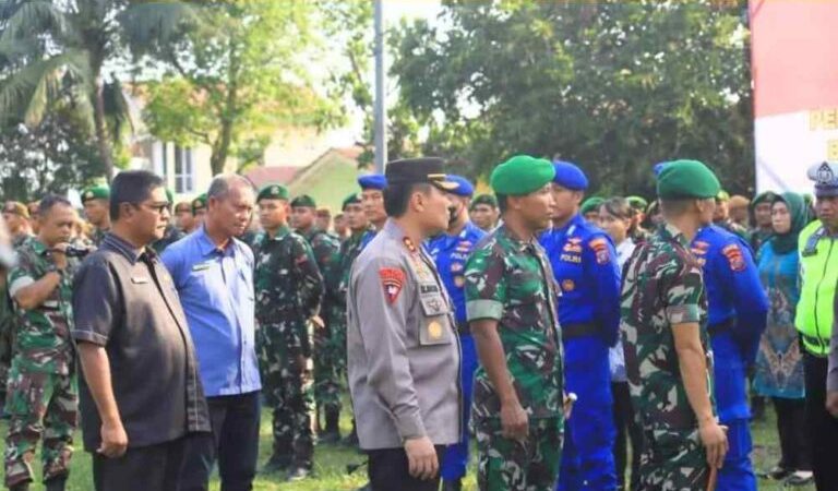Pengamanan VVIP Kunker Presiden Ri Forkopimda Gelar Apel Pasukan