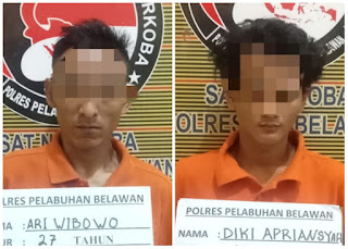 Sat Res Narkoba Polres Pelabuhan Belawan Bekuk Pengedar Narkotika di Mabar Hilir