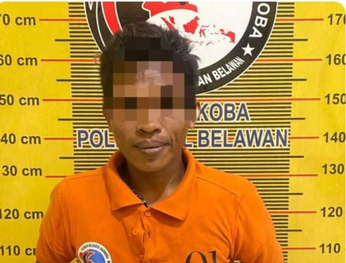 Nekat Jual Sabu, Junaidi Diringkus Polres Pelabuhan Belawan