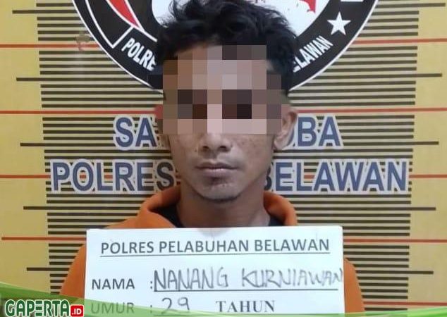 Polres Pelabuhan Belawan Ringkus Pengedar Sabu di Mabar