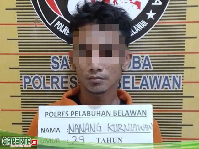 Polres Pelabuhan Belawan Ringkus Pengedar Sabu di Mabar