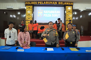 Polres Pelabuhan Belawan Berhasil Ungkap Kasus Eksploitasi Anak