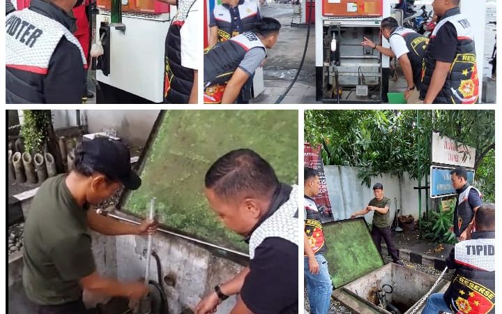 Polres Pelabuhan Belawan Lakukan Pengecekan ke Beberapa SPBU