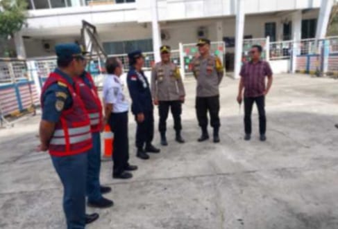 Polres Pelabuhan Belawan Melakukan Pengamanan Arus Balik Lebaran 2024
