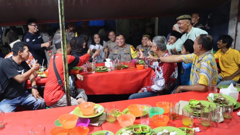 Kapolres Labuhan Batu Buka Puasa Bersama Dengan Wartawan