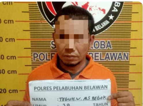 Pengedar Sabu Berhasil Ditangkap Polres Pelabuhan Belawan