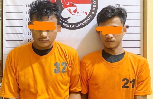 Polres Labuhanbatu Berhasil Mengamankan 2 Pengedar Sabu