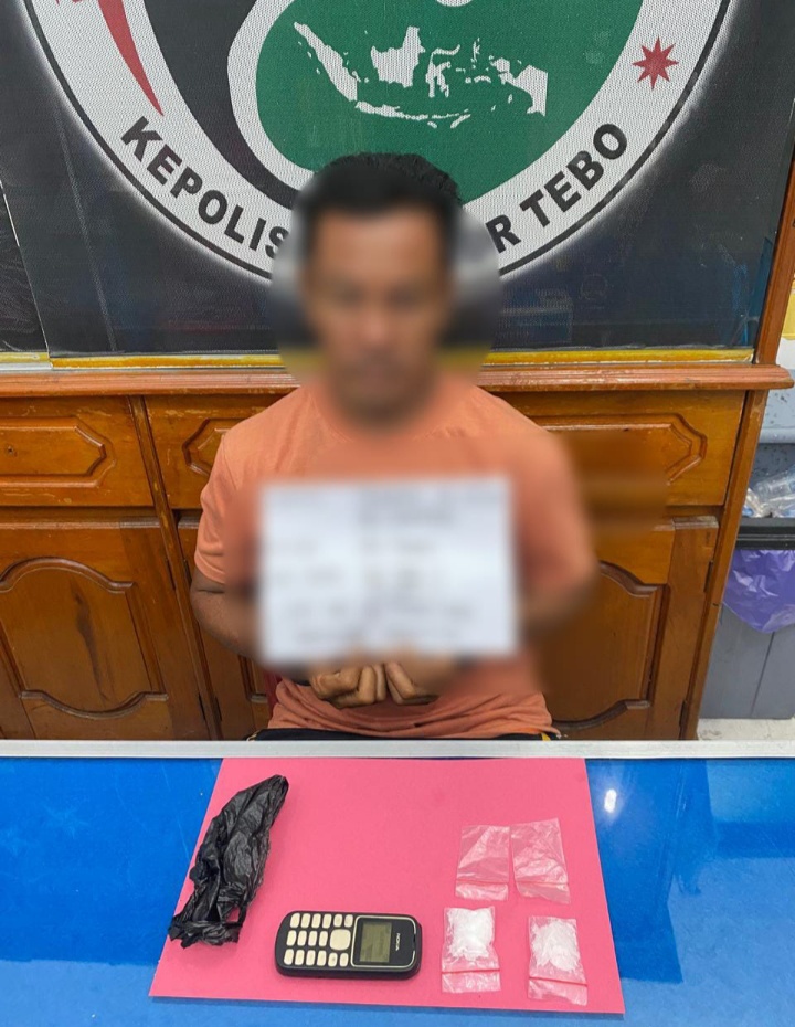 Polres Tebo : Tim Polsek Tebo Ulu Ungkap Kasus Narkoba di Desa Teluk Kuali