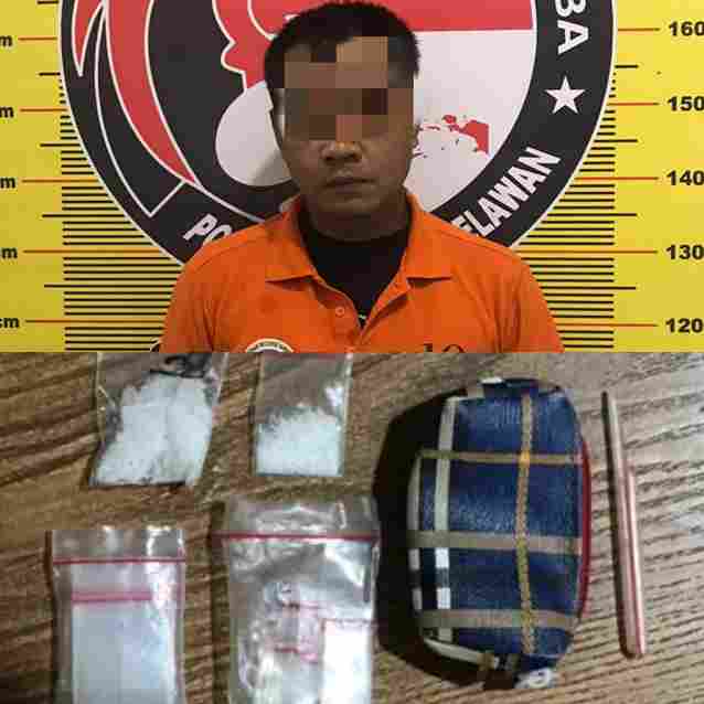 Sat Narkoba Polres Pelabuhan Belawan Tangkap Pengedar Narkoba di Jalan Jala
