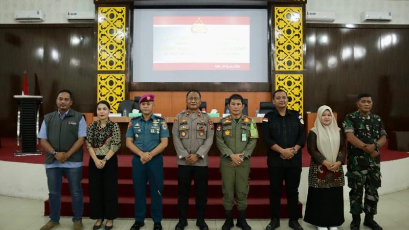 Polres Pelabuhan Belawan Gelar Rapat Koordinasi Lintas Sektoral
